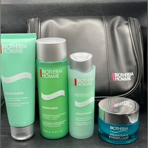 Biotherm Homme Aquapower Ooligo-thermal Kit (5 full size items)
